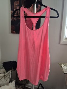 New Balance Neon Pink Racerback Tank